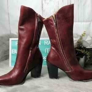 Red Vintage Boots